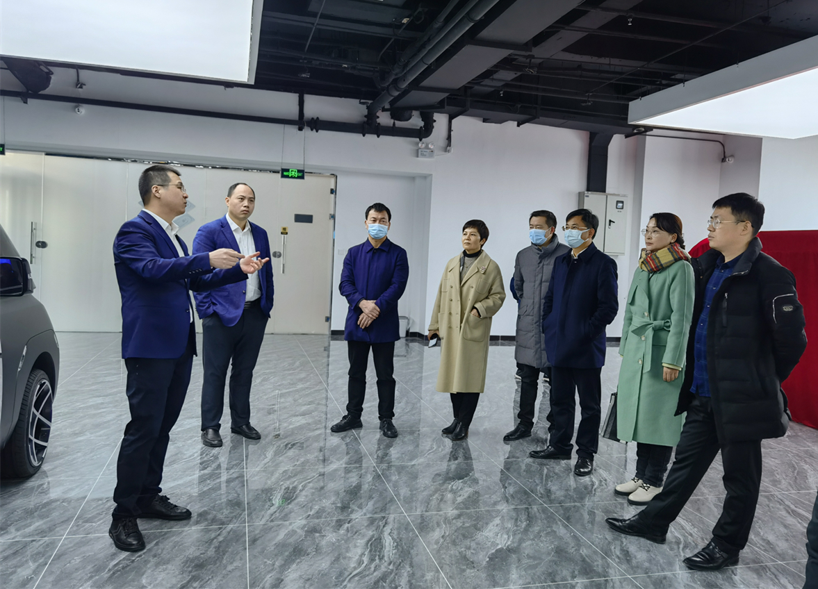 湖北省荊州市政府考察團蒞臨盒子汽車考察指導